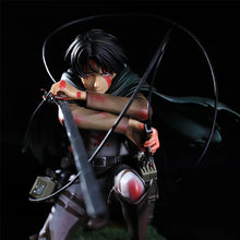 Load image into Gallery viewer, Attack on Titan Levi Ackerman Action Figure - 18cm Premium PVC Collectible Model
