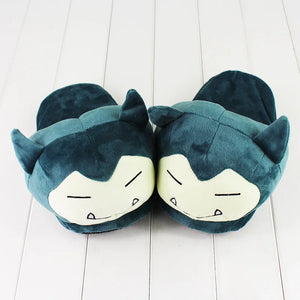 28cm Pokemon Snorlax Stuffed Slippers