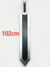 Load image into Gallery viewer, Berserk Guts Dragonslayer Sword Cosplay Prop - 102cm PU Greatsword Replica
