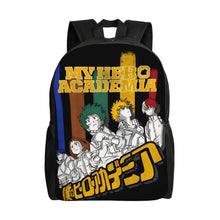 Load image into Gallery viewer, My Hero Academia Backpack - Deku, Bakugo, Toga &amp; Class 1-A Laptop School Bag (16 Designs)
