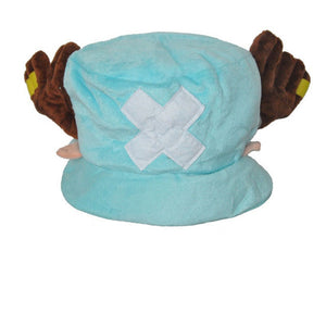 One Piece Collectible Hats Showcasing Luffy, Ace, Shanks, Chopper and Trafalgar Law