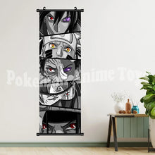 Load image into Gallery viewer, Naruto Shippuden Hanging Wall Scroll - Kakashi, Itachi &amp; Sasuke Canvas Art
