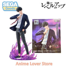 Load image into Gallery viewer, Solo Leveling Figure - Sung Jin-woo and Cha Hae-In SEGA XrossLink PVC Figures (16-17.5cm)
