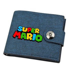 Original Super Marios Wallet Featuring Mario, Luigi, and Yoshi