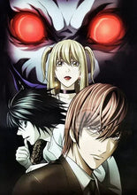 Load image into Gallery viewer, Death Note Retro Canvas Posters - L, Light, Ryuk &amp; Misa Wall Art (A4 / A3, 19 Designs)
