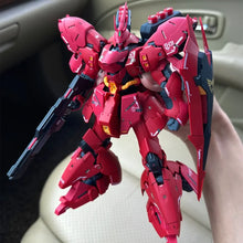 Load image into Gallery viewer, Sazabi MSN-04 RG 1/144 Gundam Model Kit - Char's Mobile Suit Snap-Fit Figure with Water Decals
