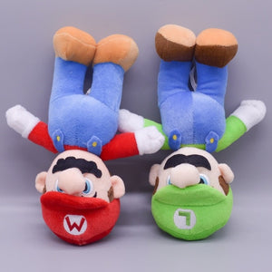 25cm Super Mario Bros Luigi Mario Plush Dolls