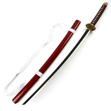 Load image into Gallery viewer, Gintama Hijikata Toushirou Katana - 100cm Wooden Cosplay Sword Prop with Red Scabbard
