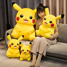 Load image into Gallery viewer, Large Pikachu Plush Doll: 40-65CM Creeping Pokemon Sleeping Pillow
