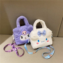 Load image into Gallery viewer, Kawaii Hello Kitty Sanrio Kuromi Plushies Shoulder Bags
