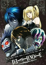 Load image into Gallery viewer, Death Note Retro Canvas Posters - L, Light, Ryuk &amp; Misa Wall Art (A4 / A3, 19 Designs)
