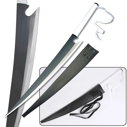 Tensa Zangetsu Bankai Sword - Bleach Ichigo, 106cm Carbon Steel
