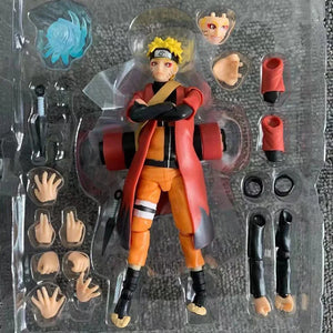 SHF Naruto, Sasuke, Itachi, Jiraiya PVC Action Figure