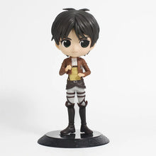 Load image into Gallery viewer, Attack on Titan Q-Style Figures - 14cm Mikasa, Eren, Levi &amp; Armin Collectibles
