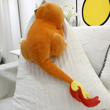 Load image into Gallery viewer, 35cm Pokemon Lying Down Charmander Plush Pillow
