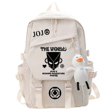 Load image into Gallery viewer, JoJo&#39;s Bizarre Adventure Cosplay Backpack - Student School &amp; Laptop Travel Bag
