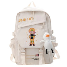 Load image into Gallery viewer, JoJo&#39;s Bizarre Adventure Cosplay Backpack - Student School &amp; Laptop Travel Bag
