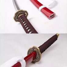Load image into Gallery viewer, Gintama Hijikata Toushirou Katana - 100cm Wooden Cosplay Sword Prop with Red Scabbard
