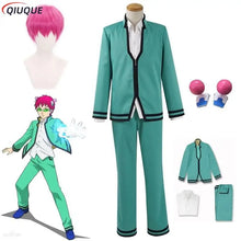 Load image into Gallery viewer, Saiki K Cosplay Costume Set - Complete Uniform with Wig &amp; Glasses for Saiki Kusuo

