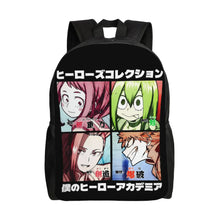 Load image into Gallery viewer, My Hero Academia Backpack - Deku, Bakugo, Toga &amp; Class 1-A Laptop School Bag (16 Designs)
