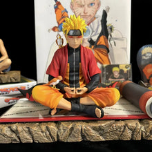 Load image into Gallery viewer, Naruto Shippuden Uzumaki Naruto Sage Mode Meditation Statue - 15cm PVC Collectible Figure
