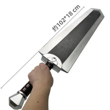 Load image into Gallery viewer, Berserk Guts Dragonslayer Sword Cosplay Prop - 102cm PU Greatsword Replica
