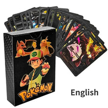 Load image into Gallery viewer, 55pcs Pokemon Cards Gold, Silver, Black Battle Cards
