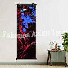 Load image into Gallery viewer, Naruto Shippuden Hanging Wall Scroll - Kakashi, Itachi &amp; Sasuke Canvas Art
