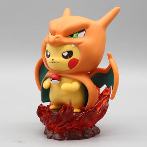 Pokemon 12cm Pikachu Cosplaying Gengar Collectible Figure