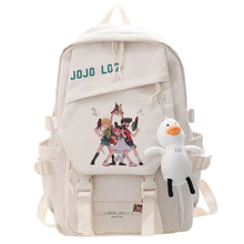 Load image into Gallery viewer, JoJo&#39;s Bizarre Adventure Cosplay Backpack - Student School &amp; Laptop Travel Bag
