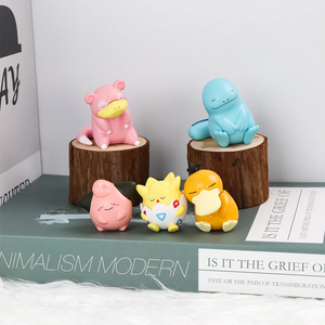 Pokemon Collectible Figure Set - Gengar, Togepi, Piplup & More Desktop Display Collection