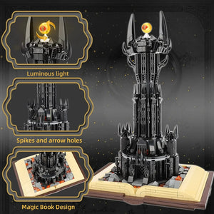 The Lord of the Rings 969pcs Tower Of Orthanc Building Blocks