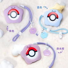 Load image into Gallery viewer, Pokemon GO Plus Ditto Silicone Protective Case with Lanyard
