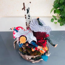 Load image into Gallery viewer, Naruto Shippuden Sannin &amp; Hokage Statue Set - Jiraiya, Minato and Sage Mode Naruto (41cm)

