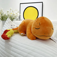 Load image into Gallery viewer, 35cm Pokemon Lying Down Charmander Plush Pillow
