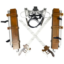 Load image into Gallery viewer, Attack on Titan ODM Gear Set - Survey Corps Harness with Paired Blades, 3D Maneuver Cosplay Swords
