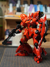 Load image into Gallery viewer, Sazabi MSN-04 RG 1/144 Gundam Model Kit - Char's Mobile Suit Snap-Fit Figure with Water Decals
