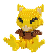 Load image into Gallery viewer, DIY Pokemon Building Blocks Featuring Pikachu, Charizard, Eevee, and Mewtwo
