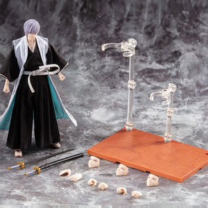 Bleach Kurosaki Ichigo, Aizen Sousuke, Ukitake Jushiro, Ichimaru Gin 18cm/7inch Action Figures