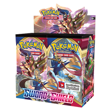 Load image into Gallery viewer, Pokemon Sword Shield Booster Cards Box
