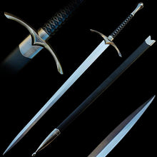 Load image into Gallery viewer, The Lord of the Rings Gandalf Glamdring Real Steel Sword
