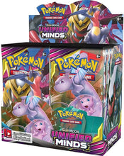 Load image into Gallery viewer, Pokemon Unified Minds Booster Cards Box
