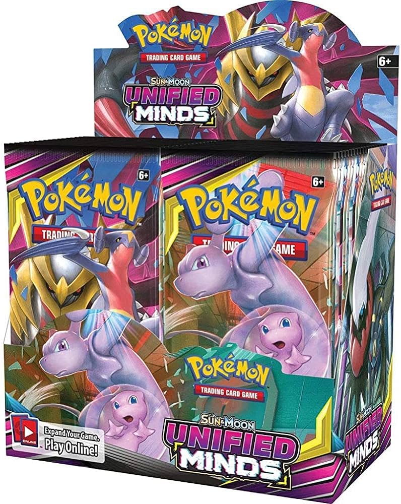 Pokemon Unified Minds Booster Cards Box