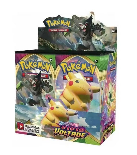 Pokemon Vivid Voltage Booster Cards Box