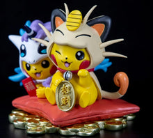 Load image into Gallery viewer, Pokemon Pikachu Meowth Crossdressing Figure
