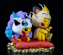 Load image into Gallery viewer, Pokemon Pikachu Meowth Crossdressing Figure
