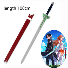 Load image into Gallery viewer, Sword Art Online Asuna Lambent Light wooden sword cosplay prop
