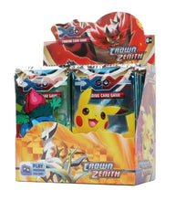 Load image into Gallery viewer, Pokemon Crown Zenith Booster Cards Box
