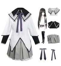 Load image into Gallery viewer, Anime Madoka Magica Puella Magi Madoka Magica Akemi Homura &amp; Kaname Madoka Cosplay Costume
