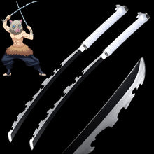 Load image into Gallery viewer, Demon Slayer: Kimetsu no Yaiba Inosuke Hashibira Real Steel Katana
